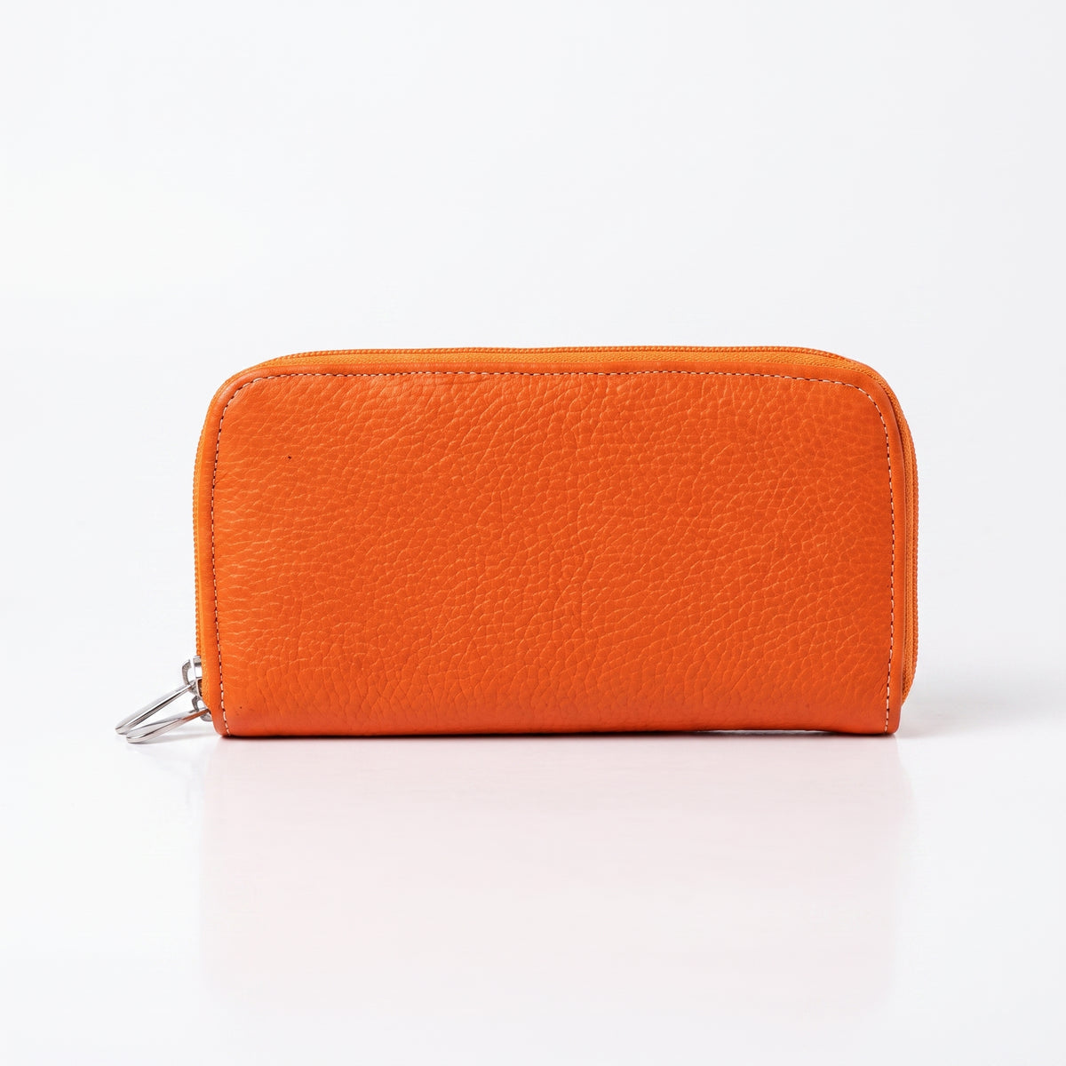 Cartera de Piel Floater de Doble Cierre – Colores Vibrantes