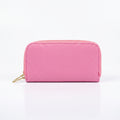Cartera de Piel Floater de Doble Cierre – Colores Vibrantes