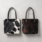 Bolsa Tote de Pelo de Vaca — Pieza Única